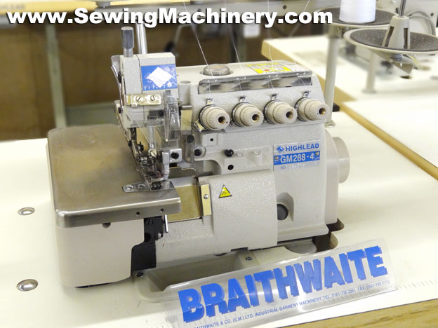 overlocker sewing machine model Highlead GM288 